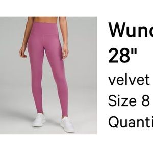 Lululemon Wunder Train High Rise Tight